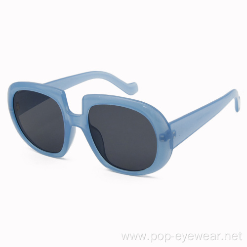 Fashion Oversized Round Square Plastic Vintage sunglasses